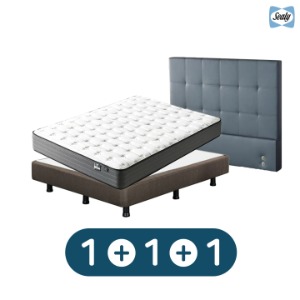 씰리 몽로즈 킹 매트리스+ N9006+ 로버트 하단 침대세트 (KI)